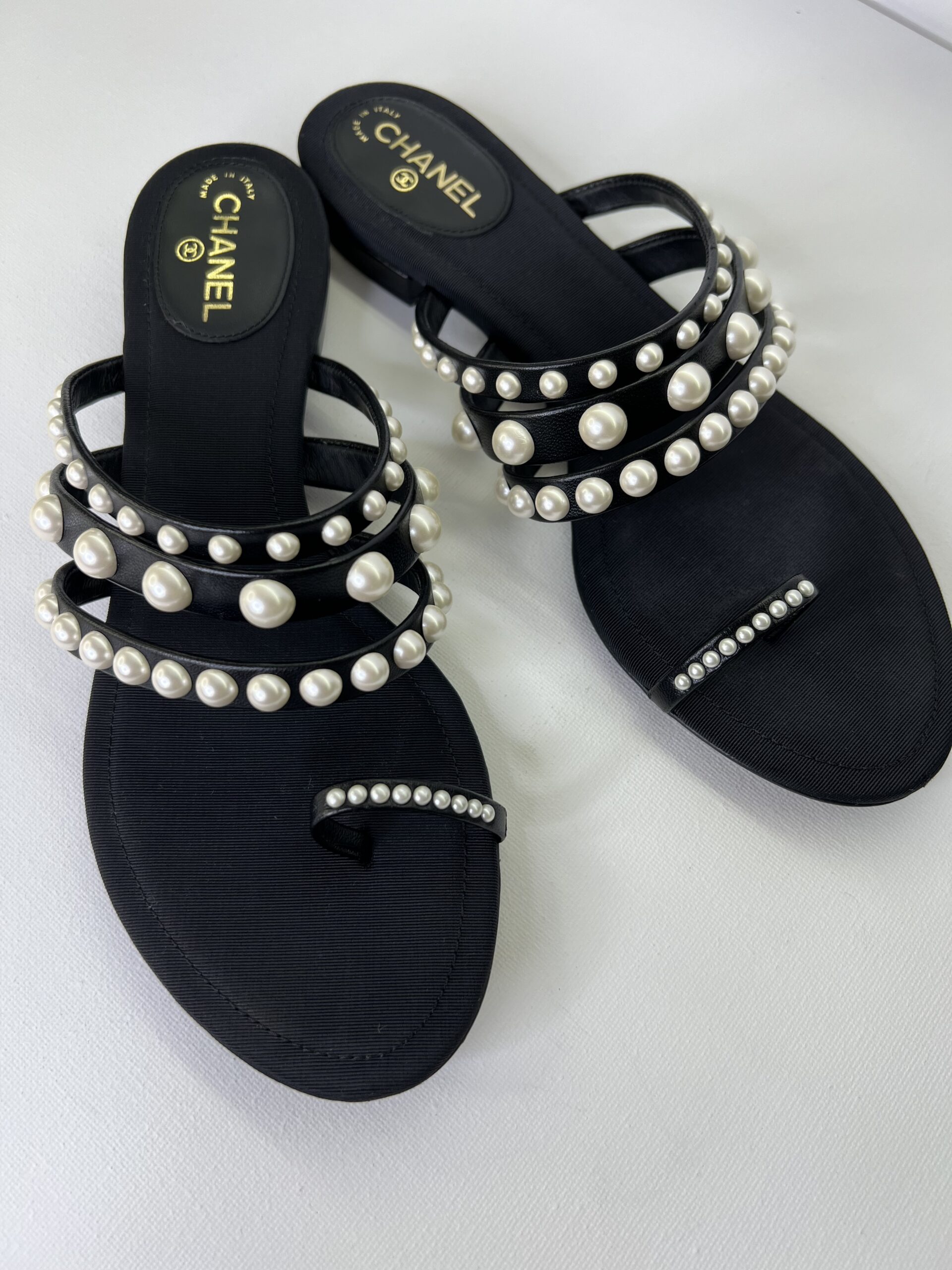 Chanel Pearl Sandals – Lux Edition Au