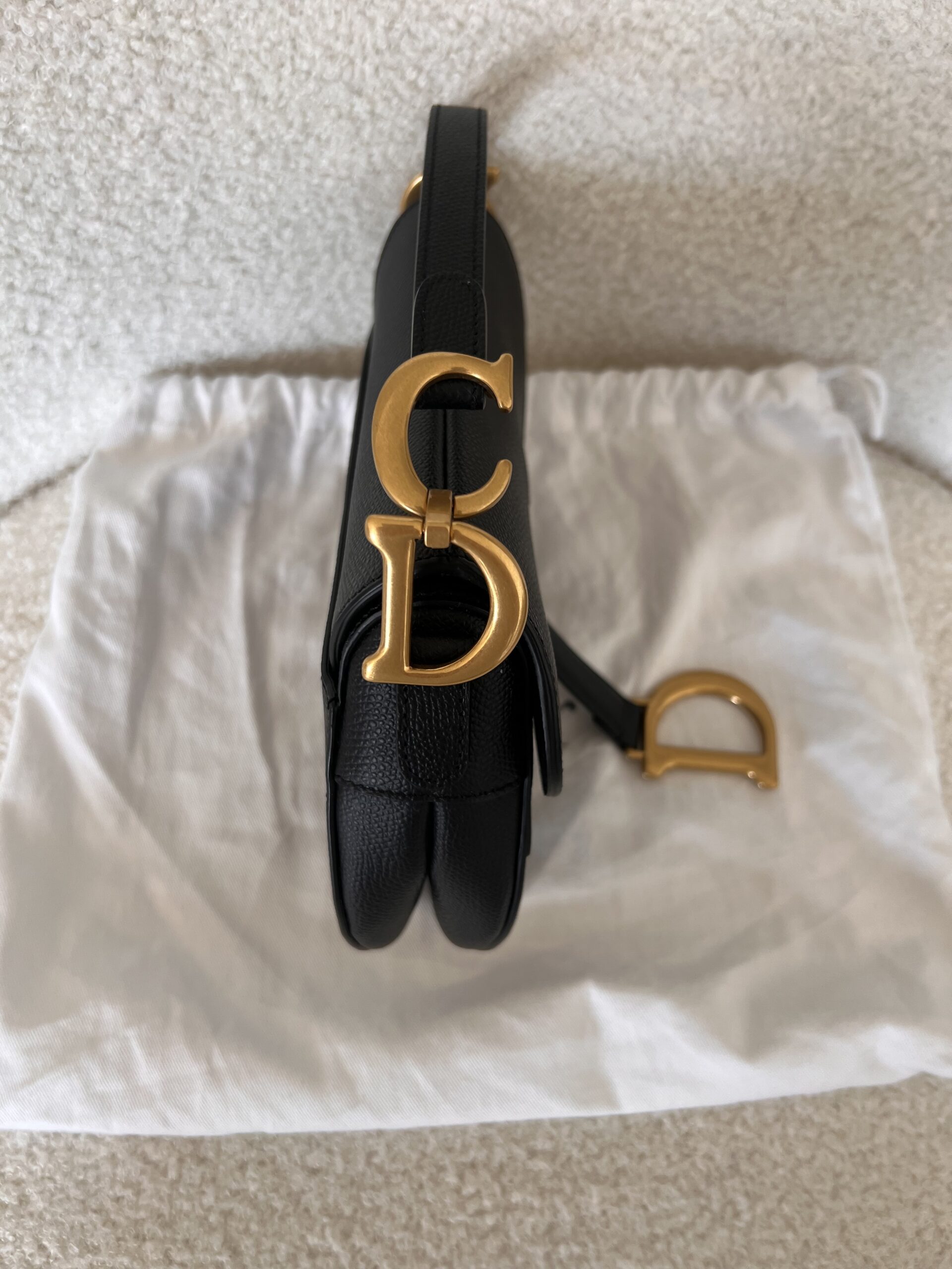 Dior Saddle Mini Black with GHW – Lux Edition Au